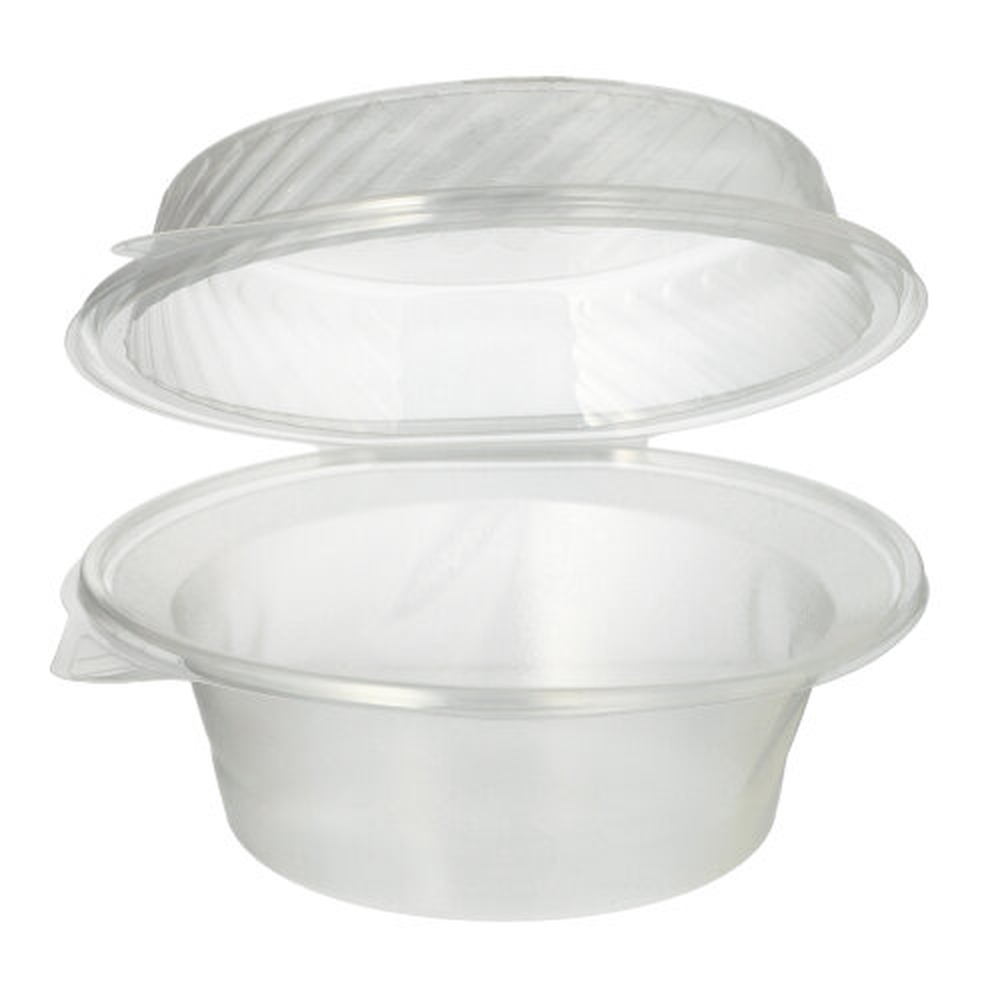 PAPSTAR Feinkost- und Salatschalen mit Klappdeckel PP rund 1400 ml 11 cm x 22