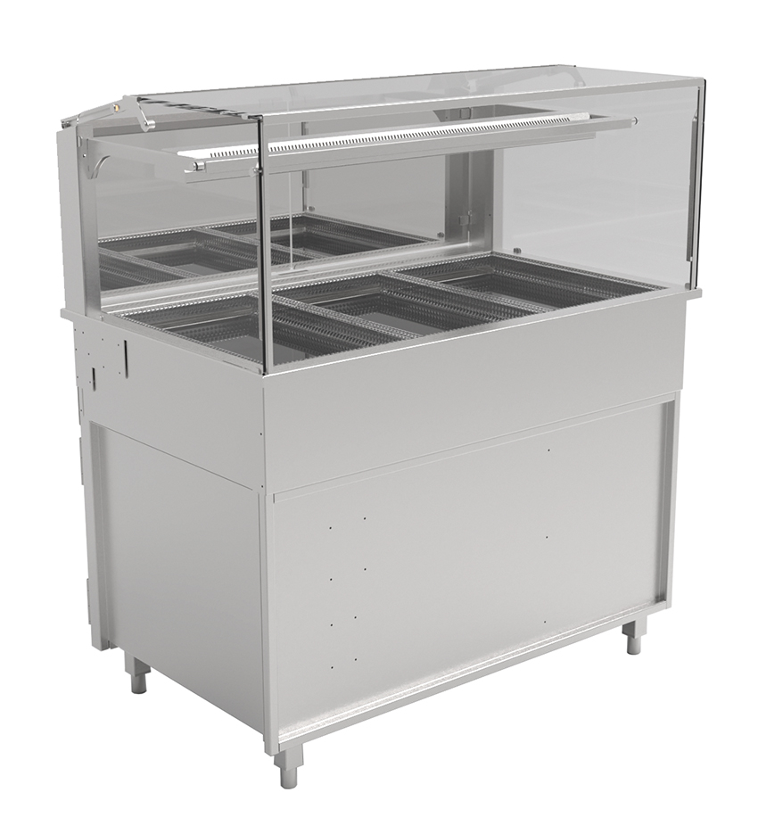 Nordcap Einbauwärmevitrine Flat Comfort E-78-45 Slide in