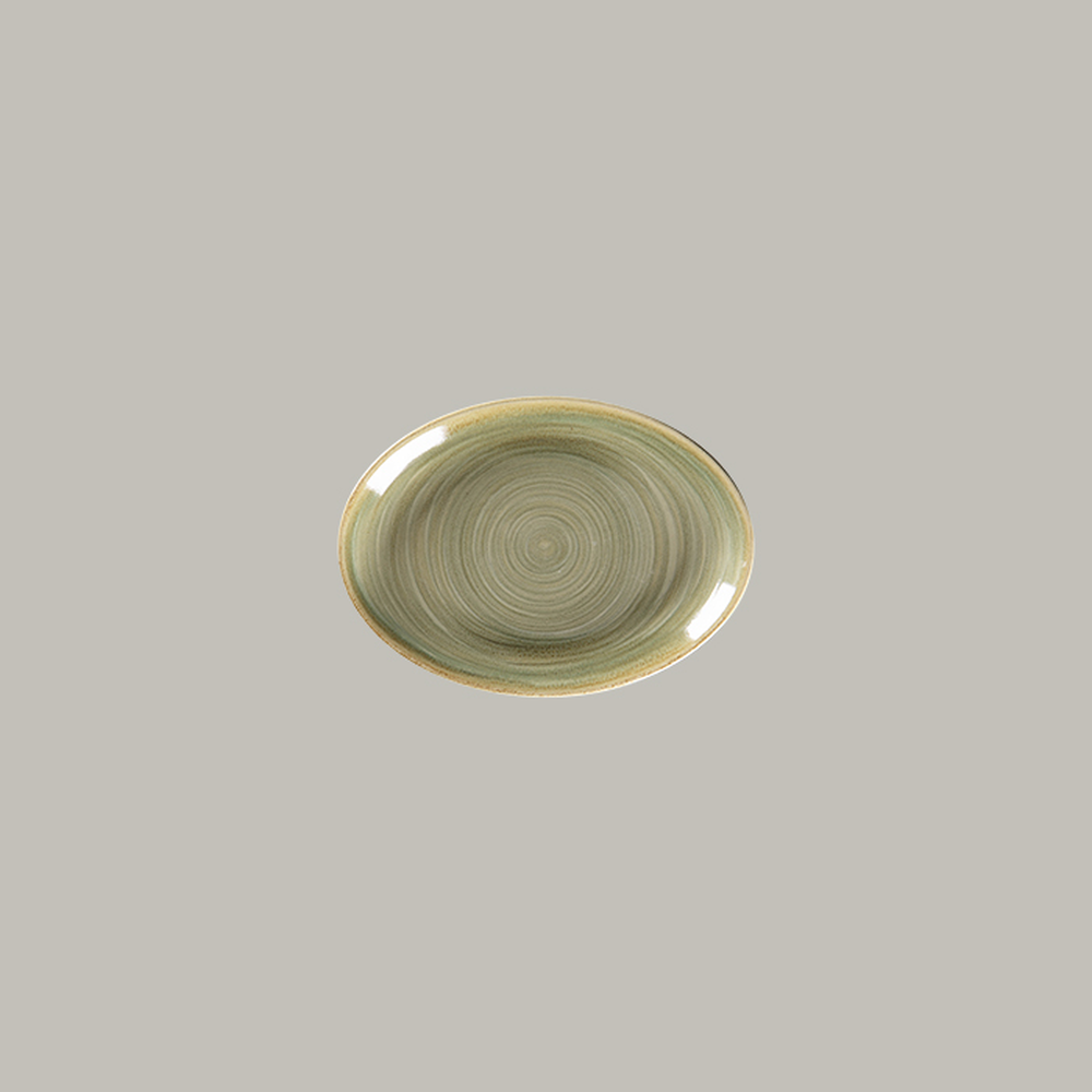 RAK Platte oval - emerald Serie: Spot L 21 cm / W 15 cm / Ht. 2.5 cm