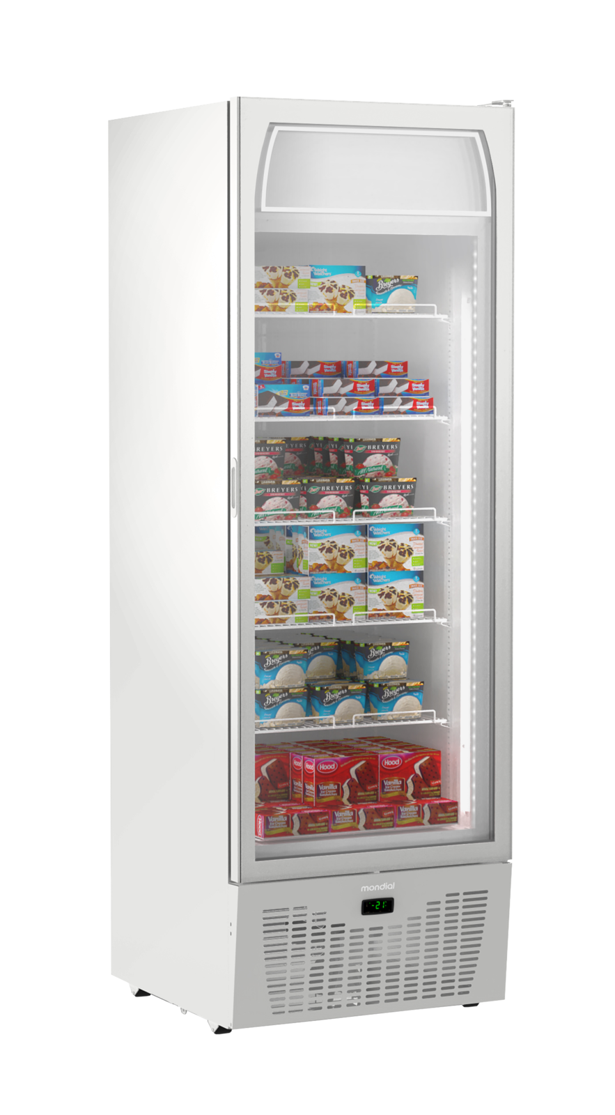 KBS Glastürtiefkühlschrank TK 402 GDU