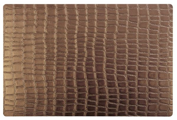 APS Tischset - kupfer -CROCO- 45 x 30 cm , Kunststoff (EVA)
