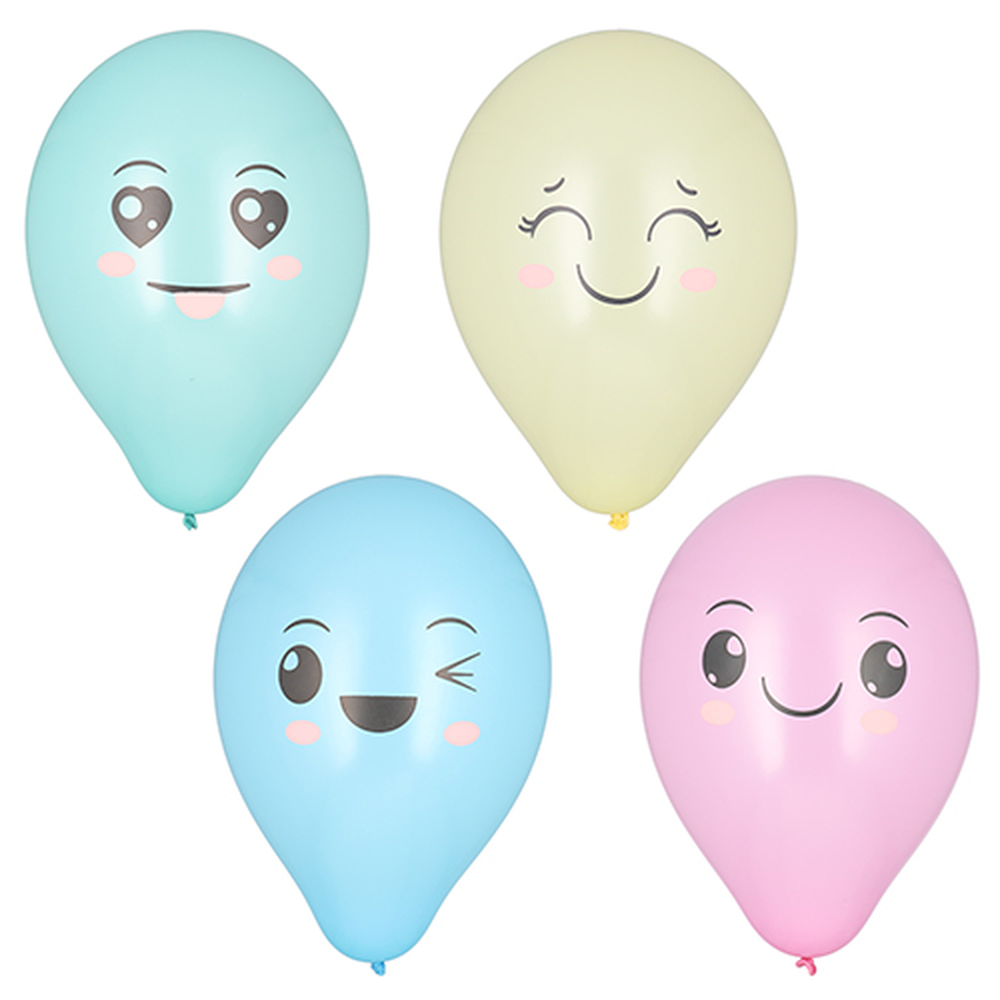 Papstar Luftballons Ø 25 cm farbig sortiert "Kawaii"