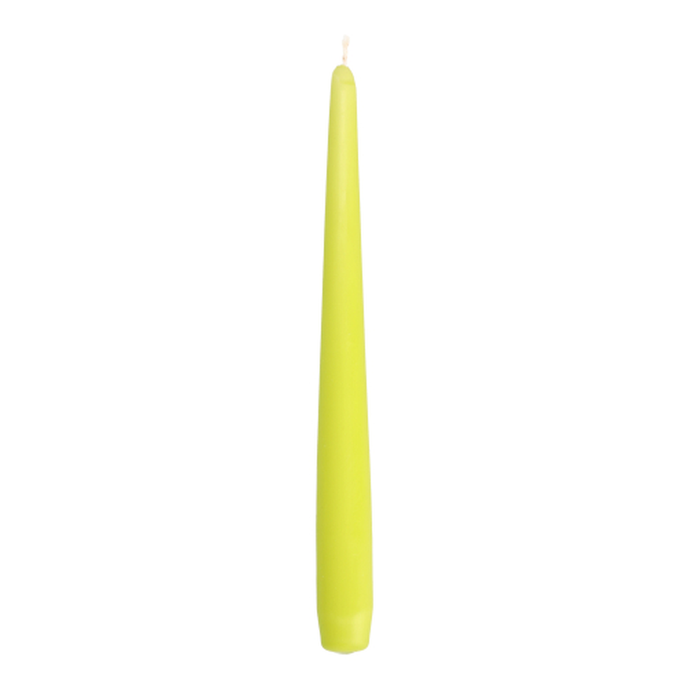 Papstar Leuchterkerzen Ø 2,2 cm · 25 cm limonengrün