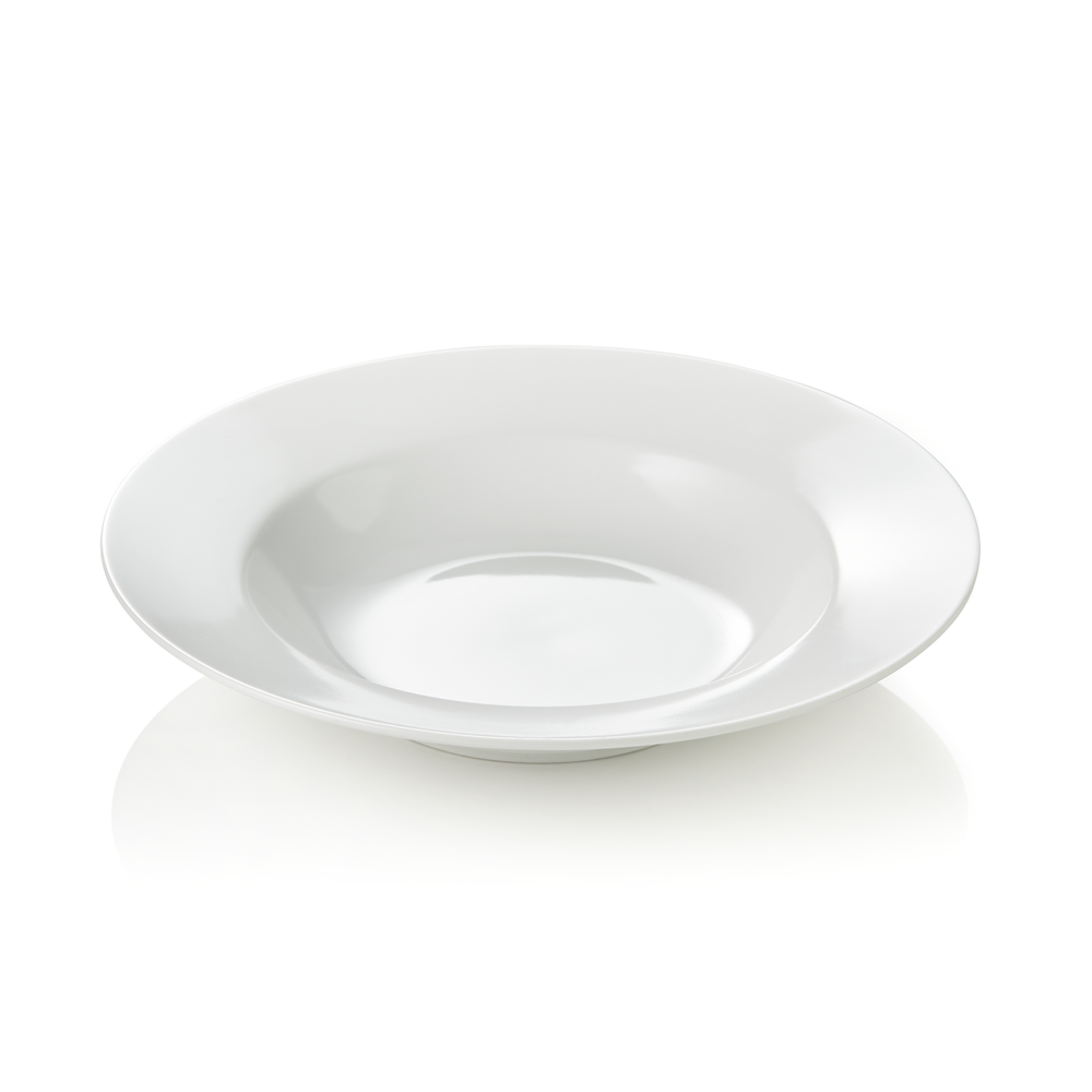 WAS Teller Set, tief, Ø 23 cm, Set á 12 Stück, Porzellan