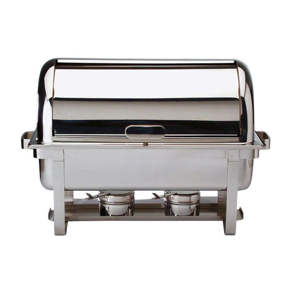 APS Rolltop-Chafing Dish -MAESTRO- 67 x 35 cm, H: 45 cm, 9 Liter , Edelstahl