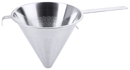 Contacto Spitzsieb mit Flachgriff 23 cm