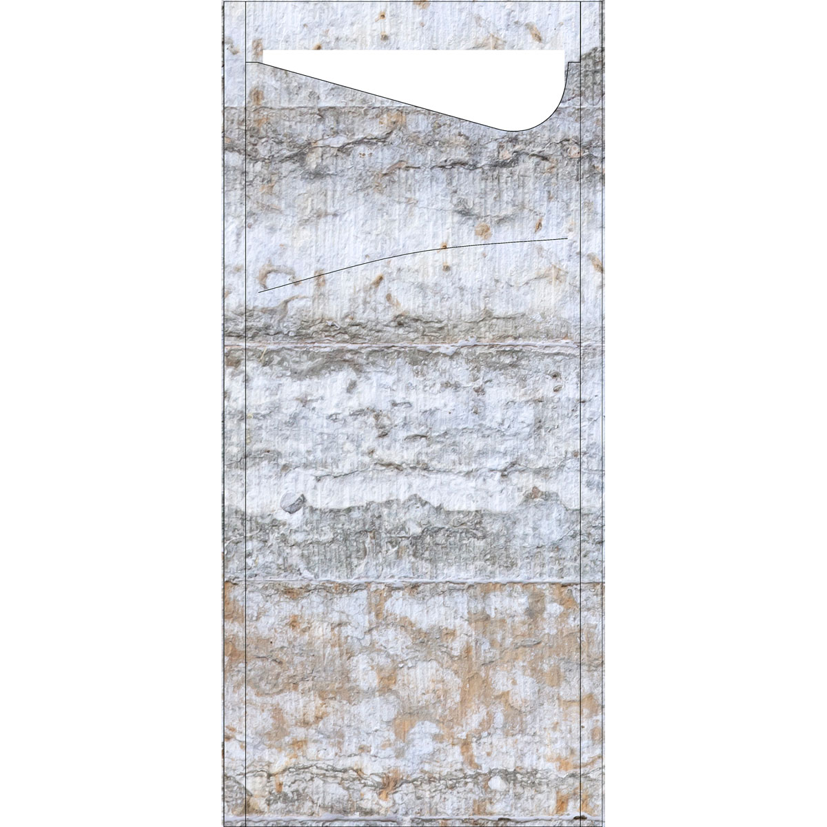 Duni Motiv-Sacchetto Zelltuch 190 x 85 mm Stone
