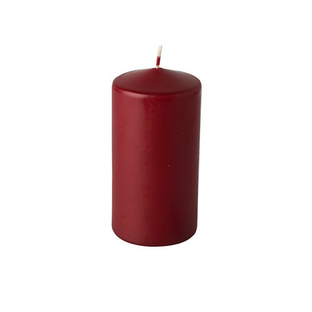 Papstar Stumpenkerzen Ø 60 mm · 115 mm bordeaux