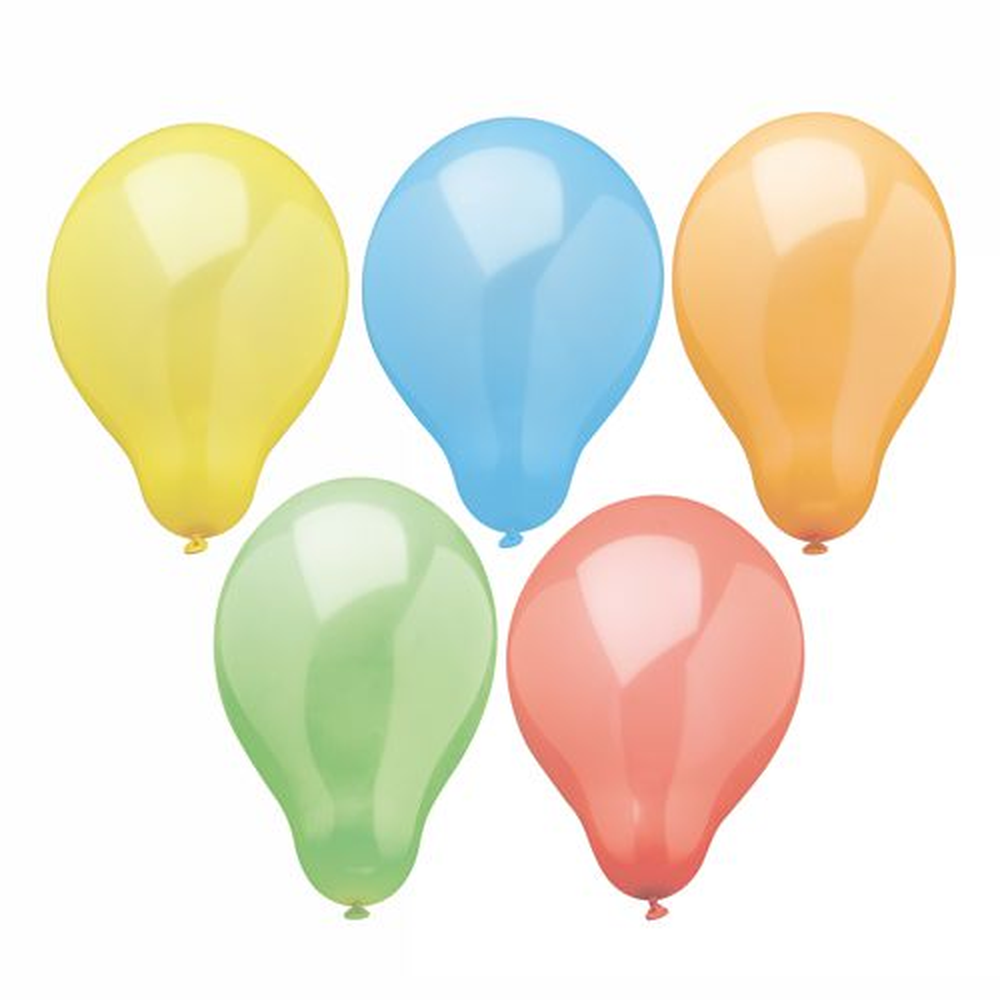 Papstar Luftballons Ø 19 cm farbig sortiert "Rainbow"