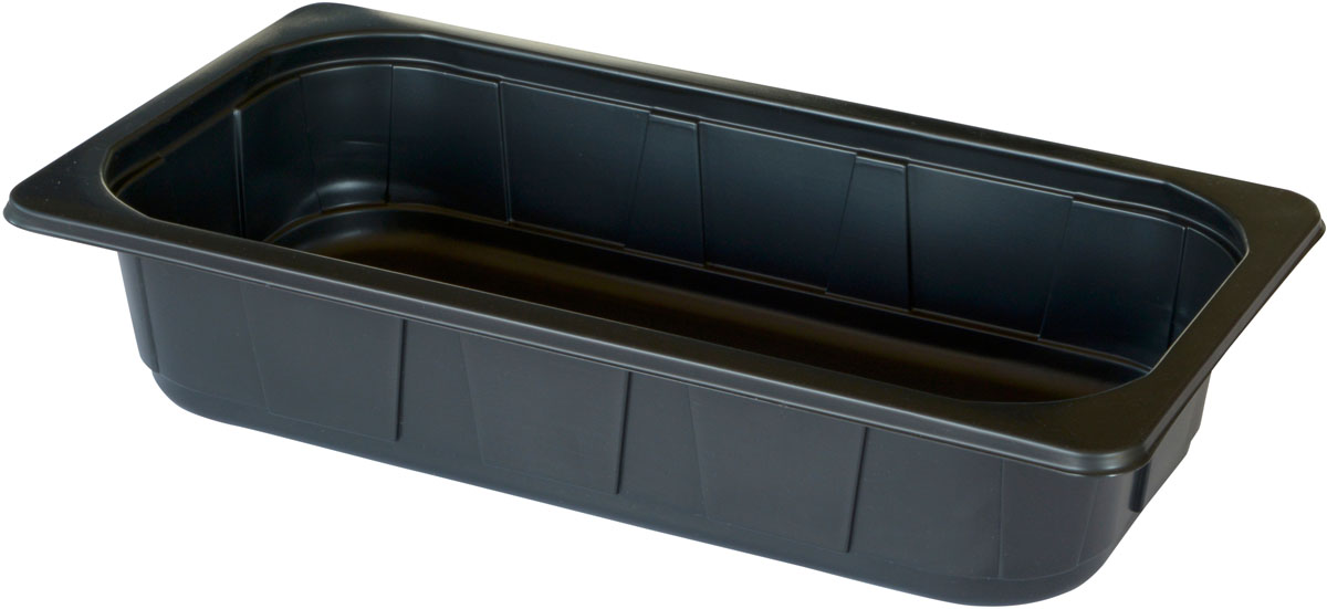Duni PP Schale 1/3 GN 325 x 176 x 65 mm Schwarz 2500 m Lagerabverkauf