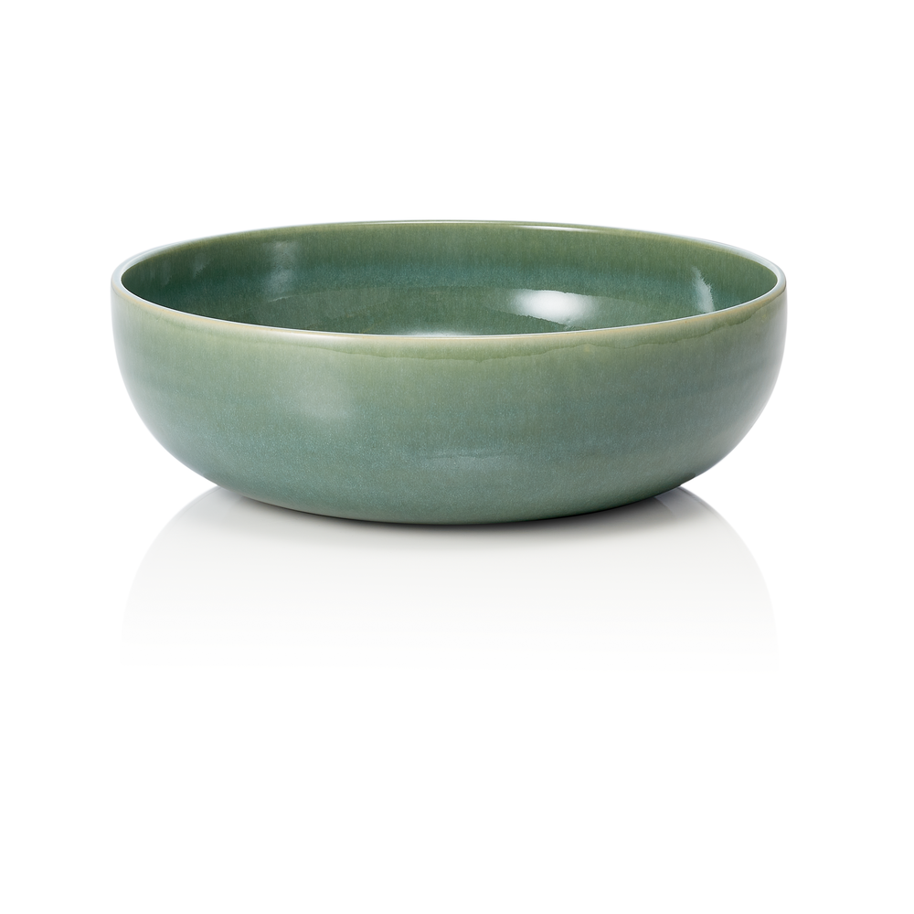 WAS Schale ROCKZZERO, Ø 26 cm, 2 ltr., myrtle green, Steinzeug
