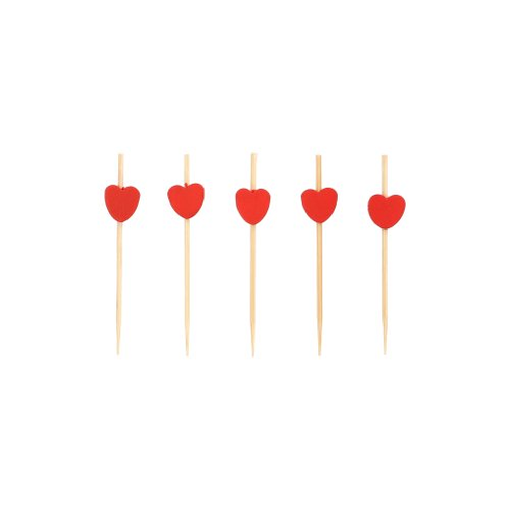 Papstar Fingerfood - Picker 7 cm "Heart"