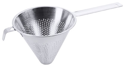 Contacto Spitzsieb mit Flachgriff 12 cm
