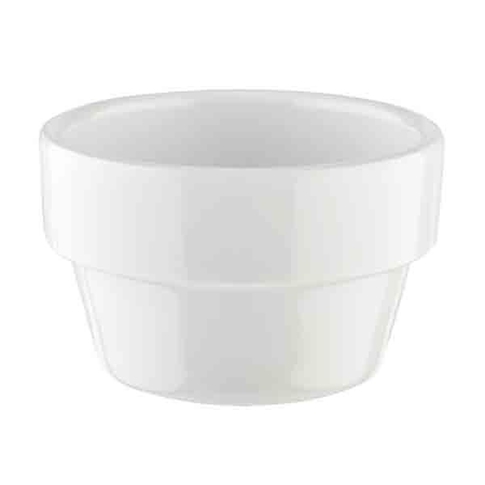 APS Schale -FLOWER POT- Ø 6 cm, H: 3,5 cm , Melamin, weiß