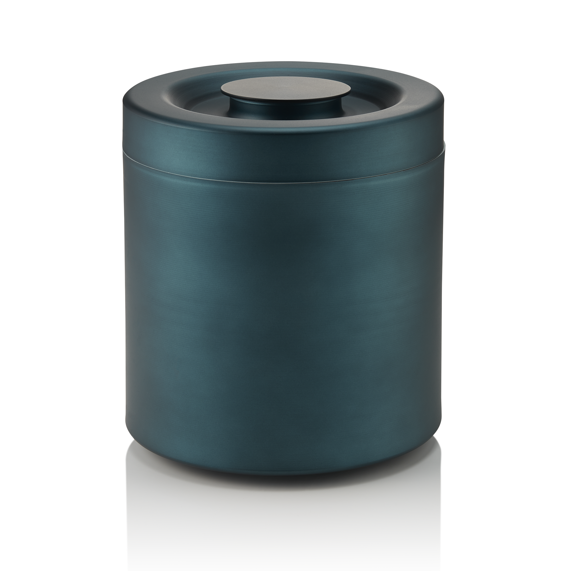WAS Eisbox NOCTURN, Ø 18,5 cm, Höhe 21 cm, blau matt - HLC, Aluminium, Polystyro