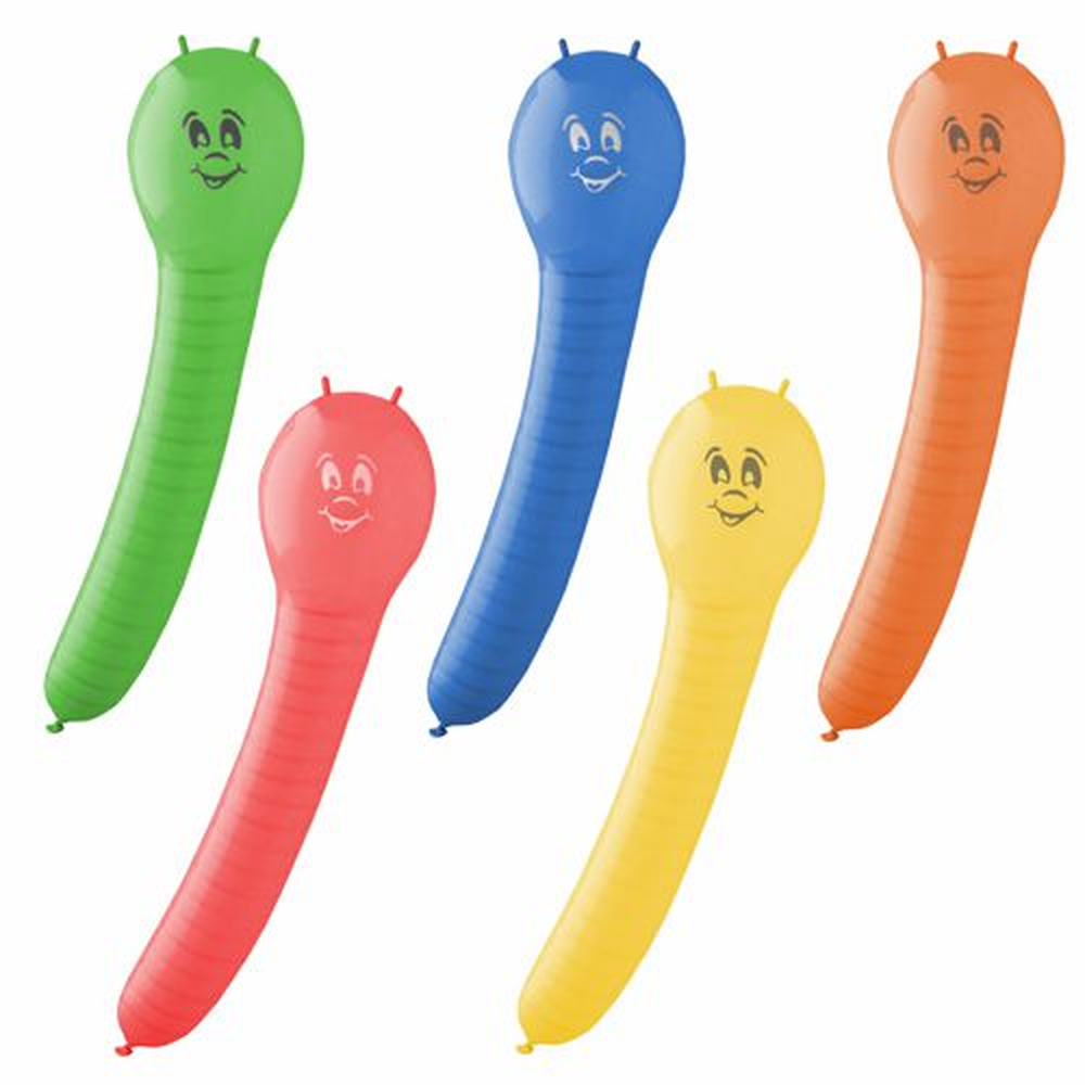 Papstar Luftballons farbig sortiert "Caterpillar"