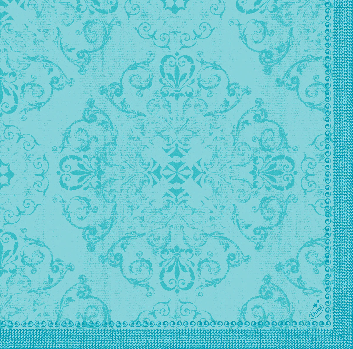 Duni Dunilin-Servietten 40 x 40 cm 1/4 Falz Opulent mint blue