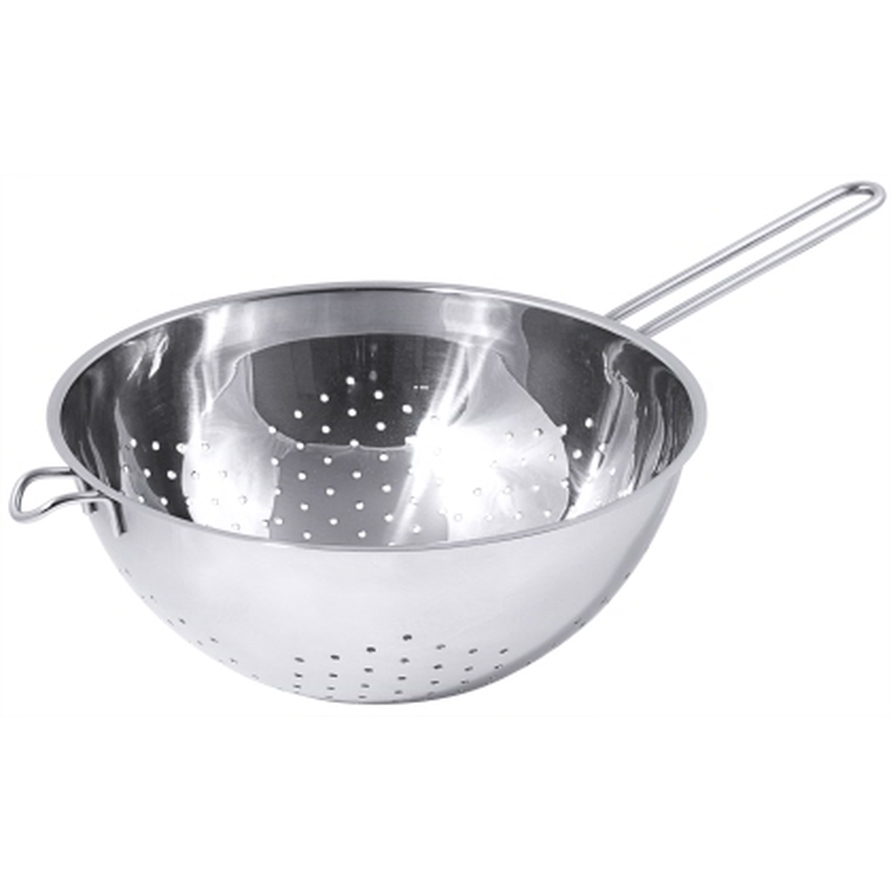 Contacto Stielsieb 24 cm Abm.: Ø innen 24 cm, H 12 cm, Stiellänge: 16 cm