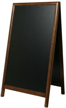 Contacto Doppeltafel 120 cm, nussbaum