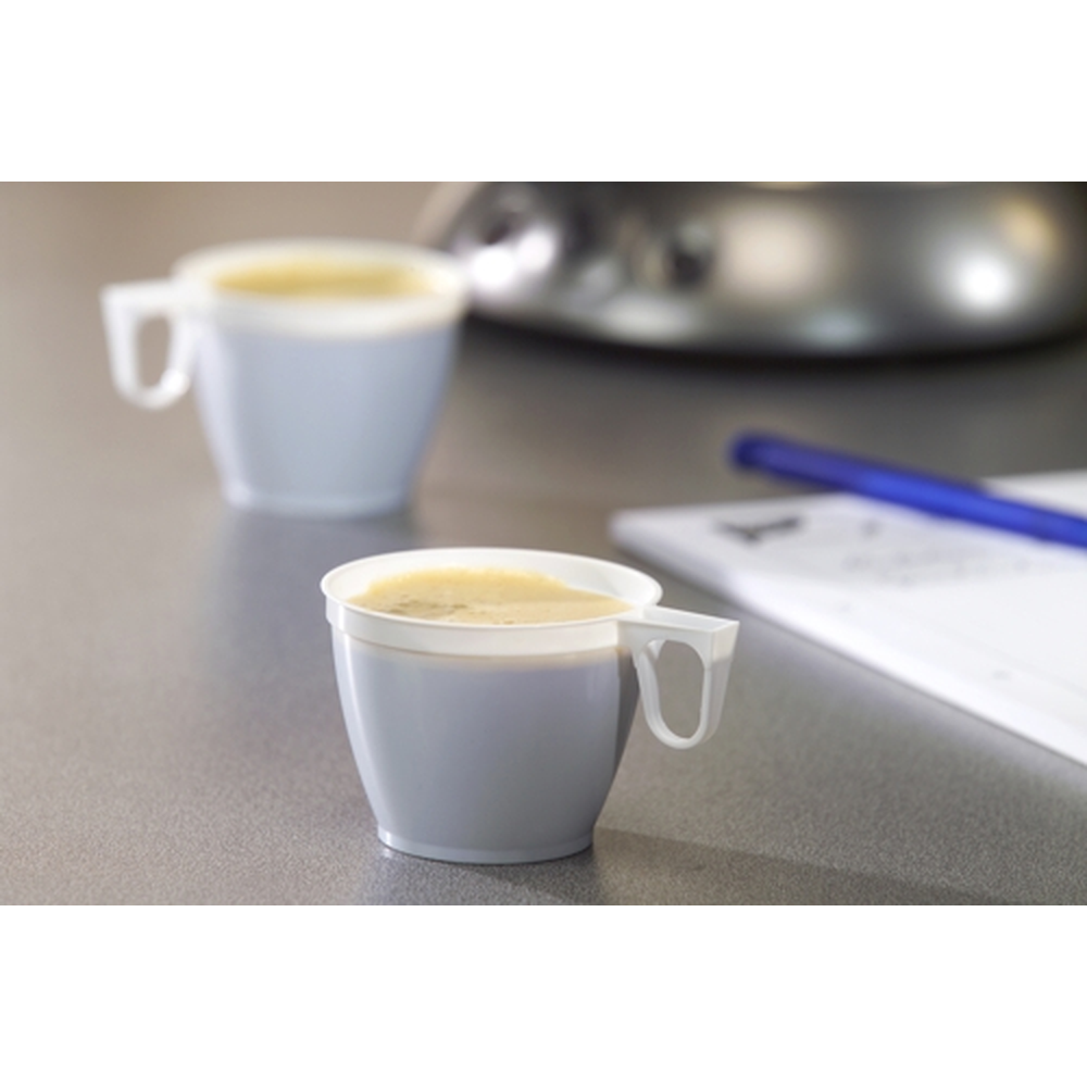 Papstar Kaffeetassen, PS 0,18 l Ø 7,8 cm · 6 cm weiss