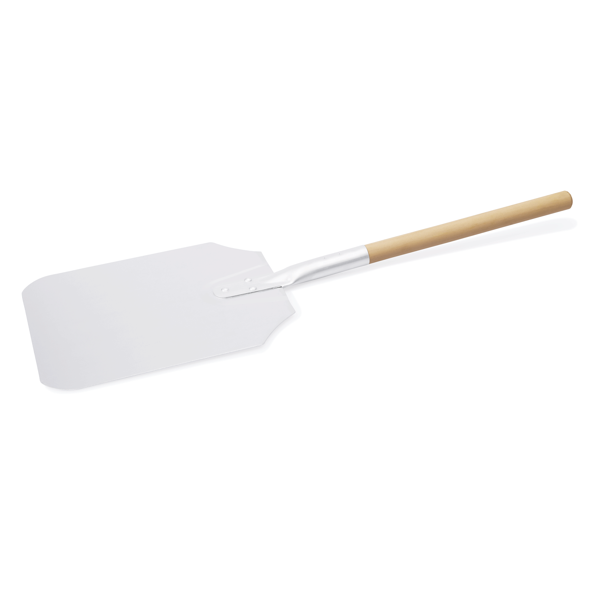 WAS Pizzaschaufel, 66 cm, Schaufel 28 x 23 cm, Aluminium, Holz