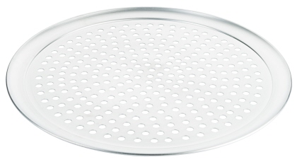 Contacto Pizzablech 41 cm, rund gelocht