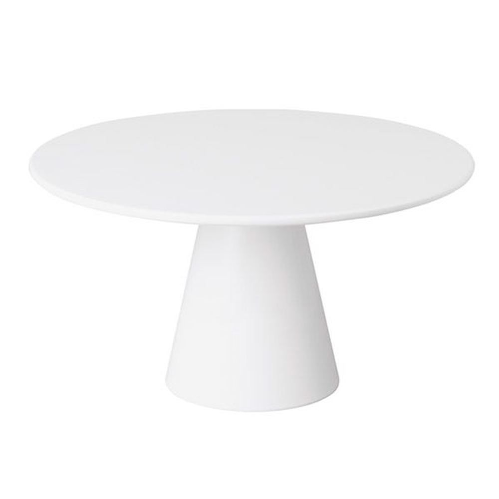 APS Servier- und Tortenplatte Ø 31 cm, H: 16 cm , Melamin, weiß