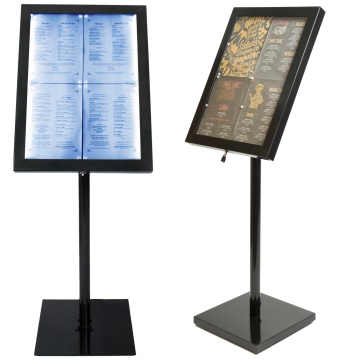 Contacto LED Speisekarten Display 4xA4