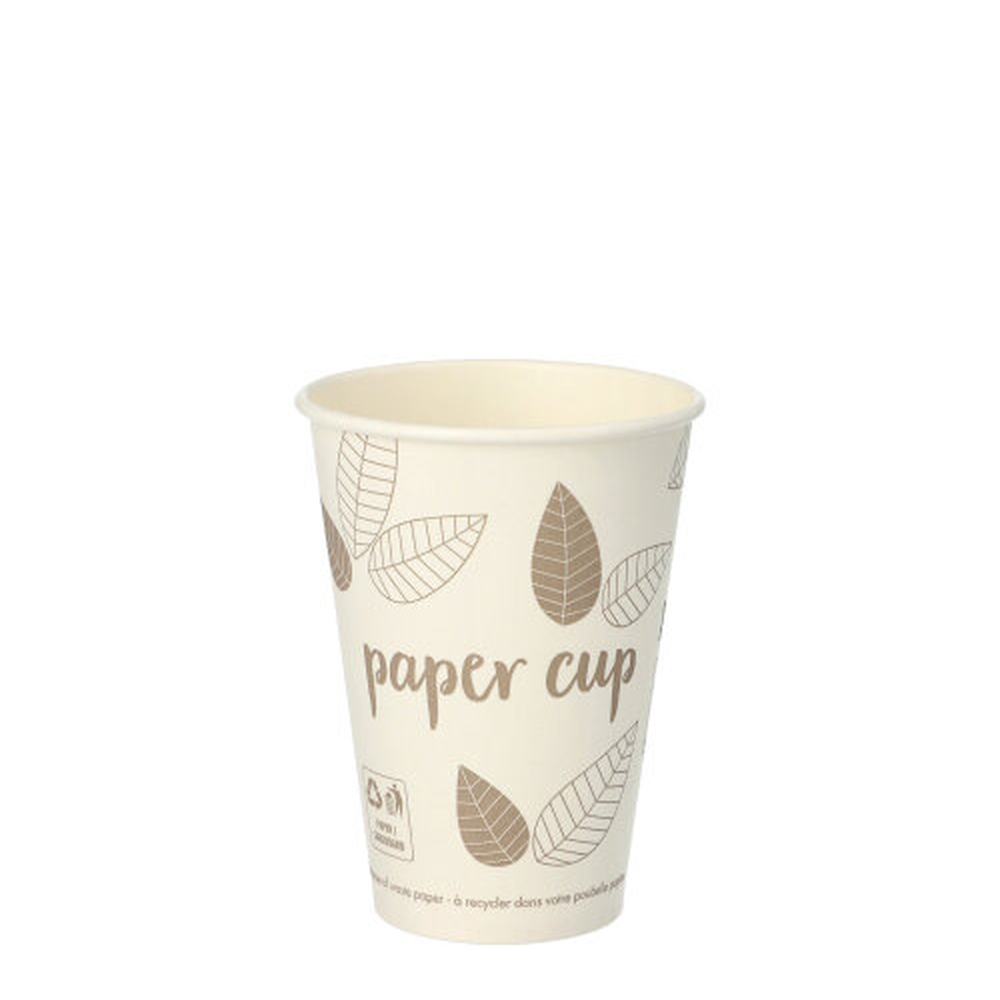 Papstar Automatenbecher, Pappe "pure" 0,18 l Ø 7 cm · 9,2 cm "ZERO"