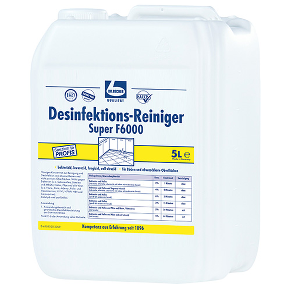 Papstar "Dr. Becher" Desinfektions-Reiniger 5 l super F6000