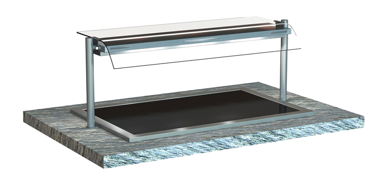 Nordcap Hustenschutz mit Wärmebrücke WB HS-4/1-45