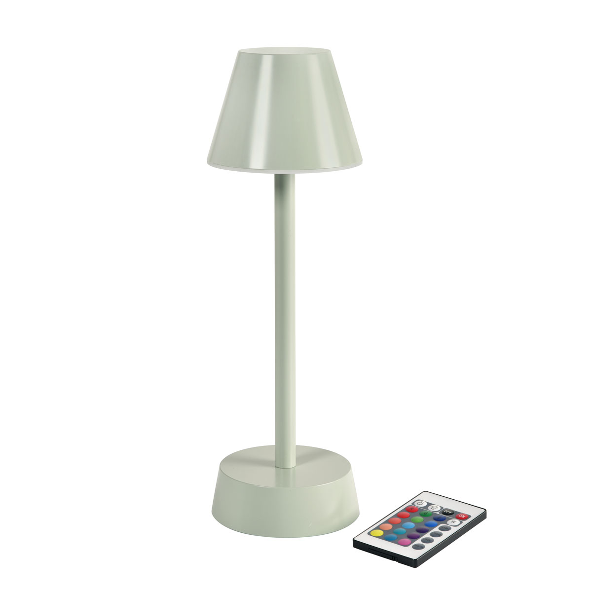 Duni LED Lampen kabellos wiederaufladbar Zelda 33 cm x Ø 10,9 cm pistachio