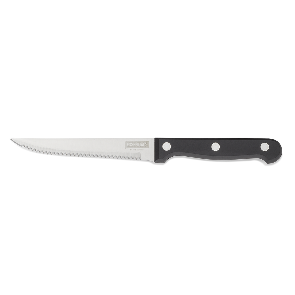 WAS Steakmesser Set mit Polypropylengriff, 21 cm, Set á 6 Stück, Polypropylen, C