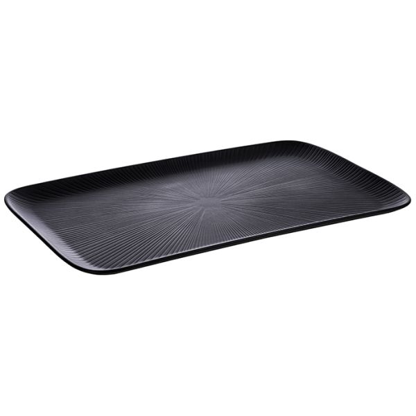 APS GN 1/1 Tablett -NERO- 53 x 32,5 cm, H: 2,5 cm