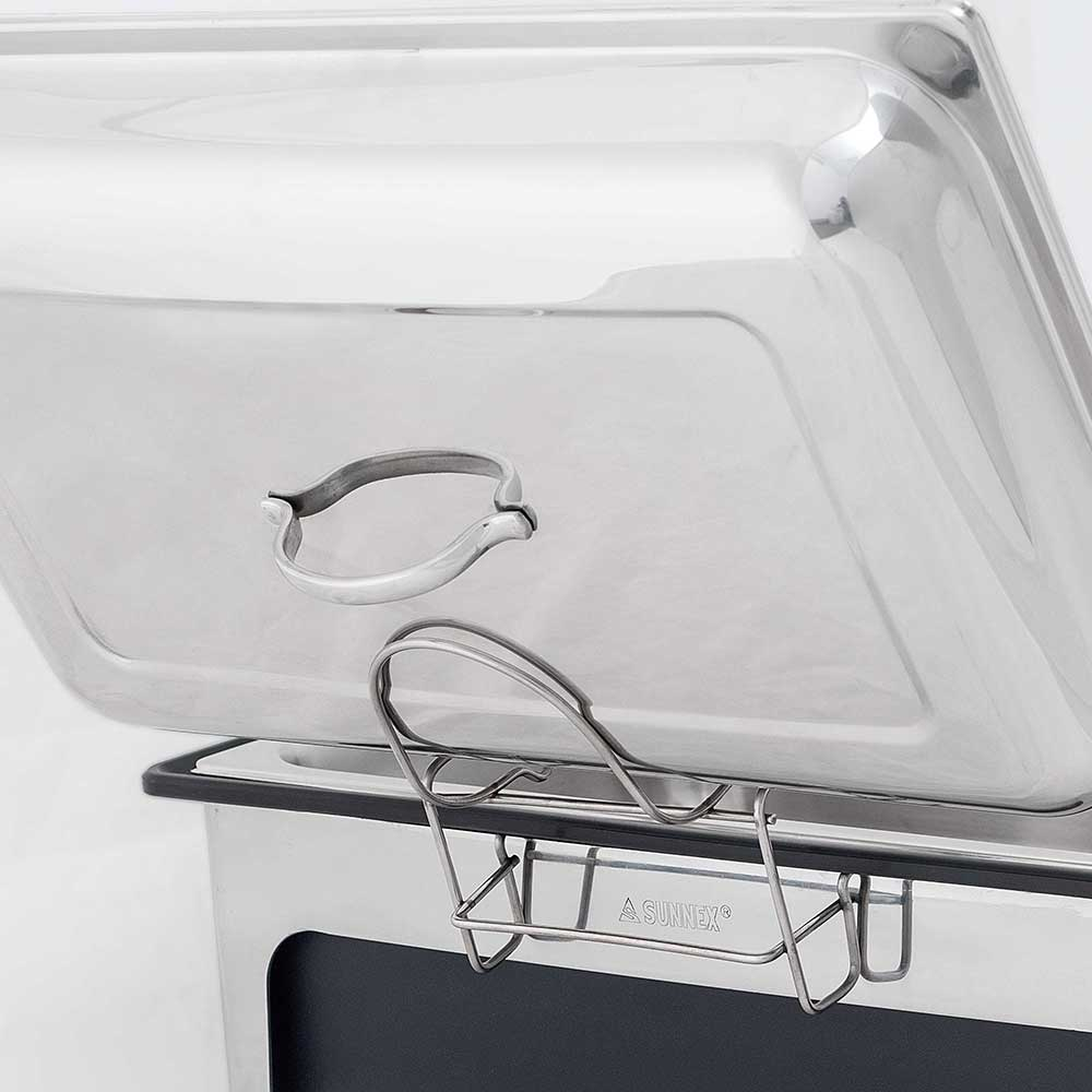 Stalgast Elektro-Chafing Dish, Wanne aus Kunststoff, inklusive einem GN 1/1 Behä