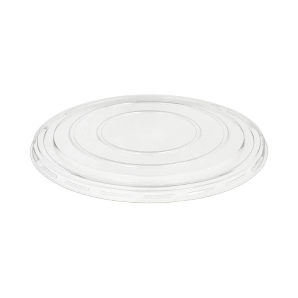 Papstar Deckel für Salatschalen, R-PET rund Ø 18 cm · 1,5 cm klar
