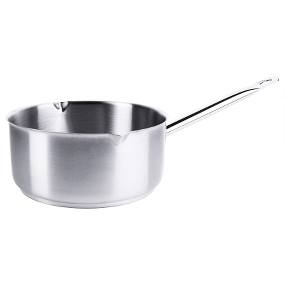 Contacto Stielkasserolle mit Ausguss 20 cm, induktionsgeeignet