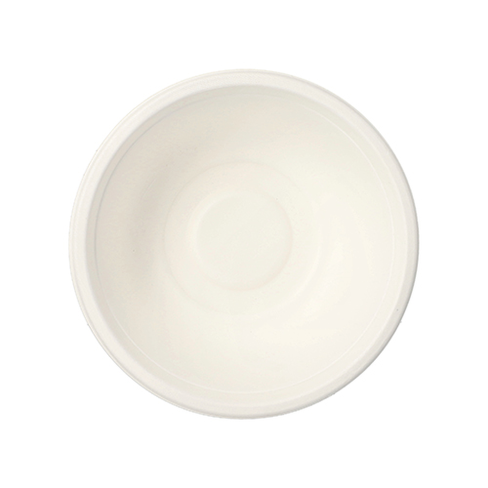 Papstar Schalen, Zuckerrohr "pure" 500 ml Ø 15,5 cm · 5,4 cm weiss