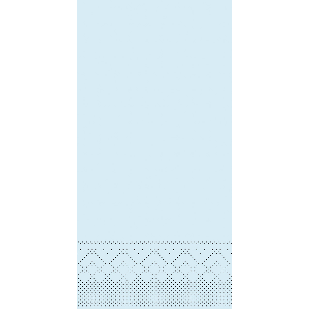 Mank Serviette Basic hellblau 33 x 33 cm 1/8 Falz