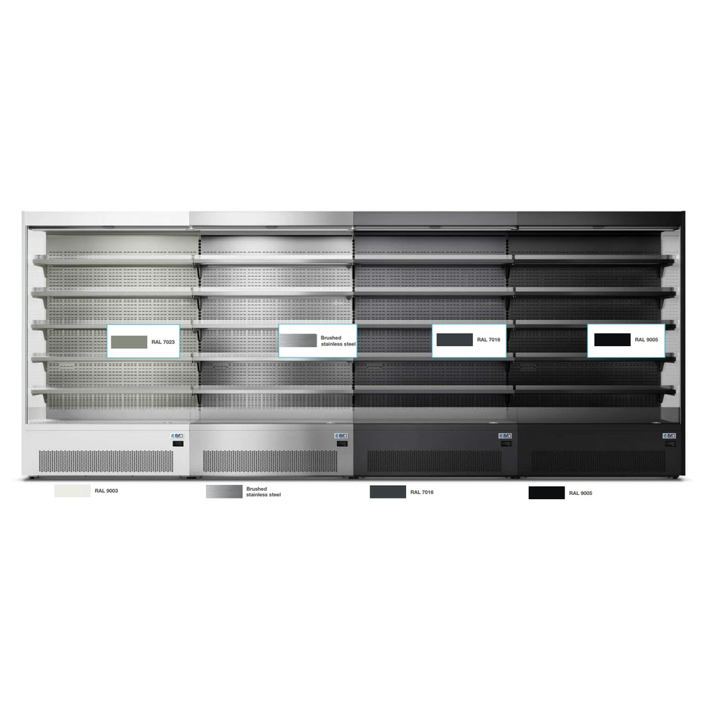 Nordcap Wandkühlregal GALAXY TN 2500 OPEN