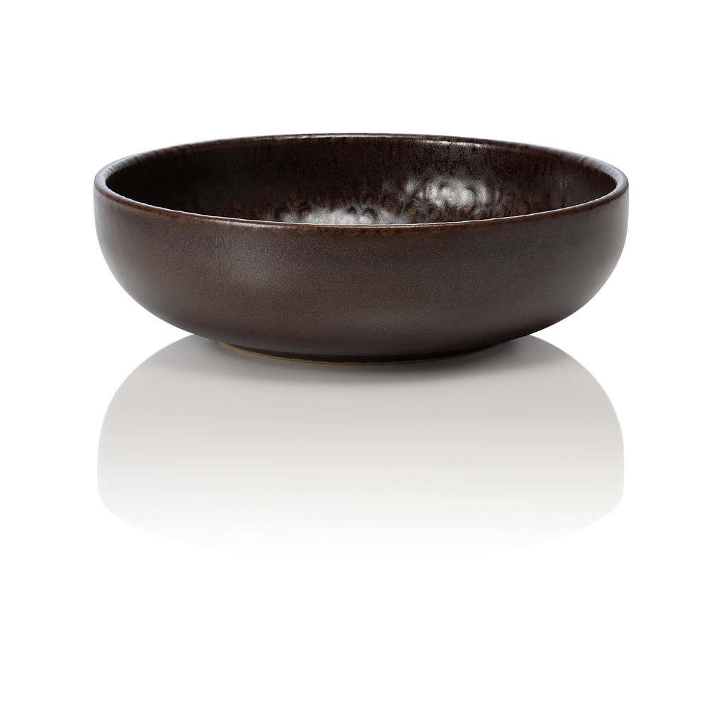 WAS Schale Set ROCKZZERO, tief, Ø 16 cm, 0,4 ltr., Set á 6 Stück, metallic brown