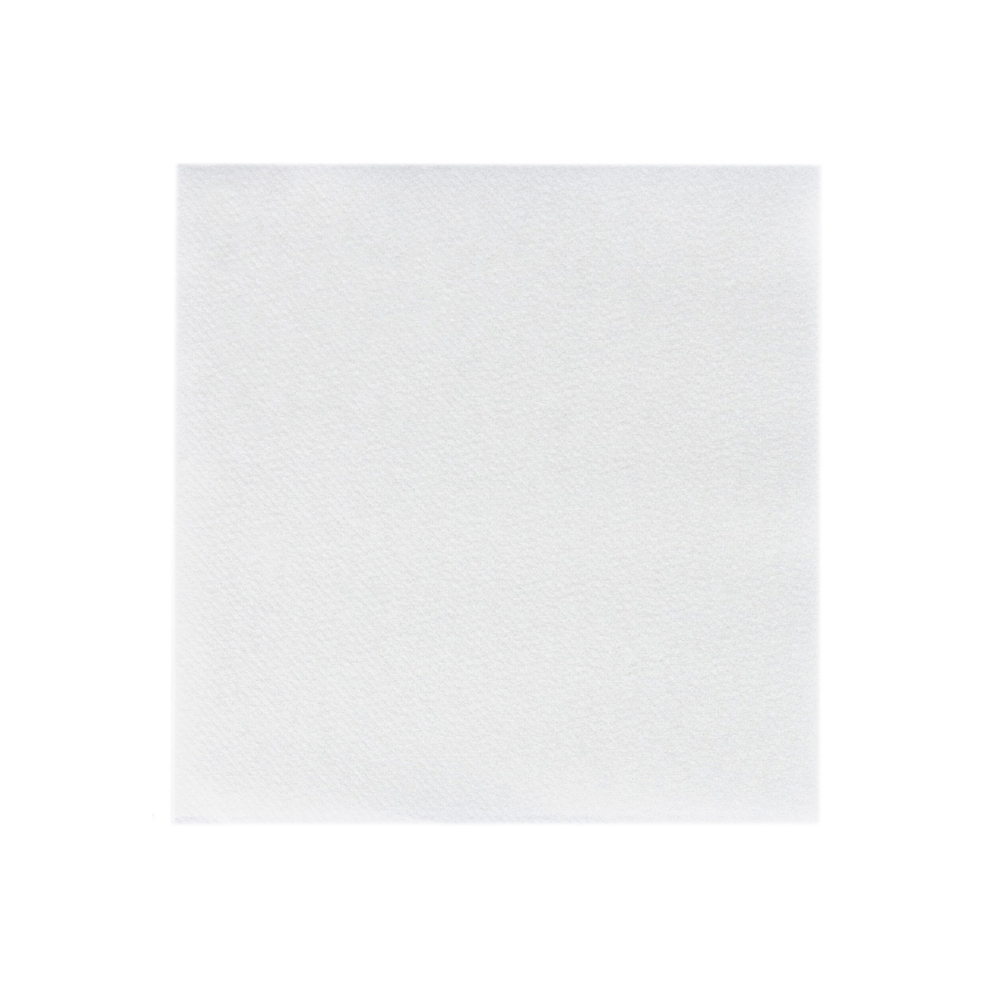 Mank Serviette Basic weiss 33 x 33 cm 1/4 Falz