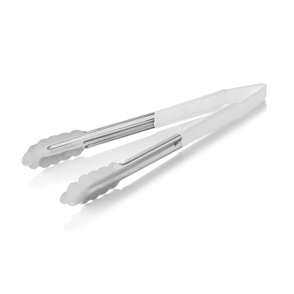WAS HACCP Universalzange HACCP TONGS, 30 cm, weiß, Chromstahl 18/0