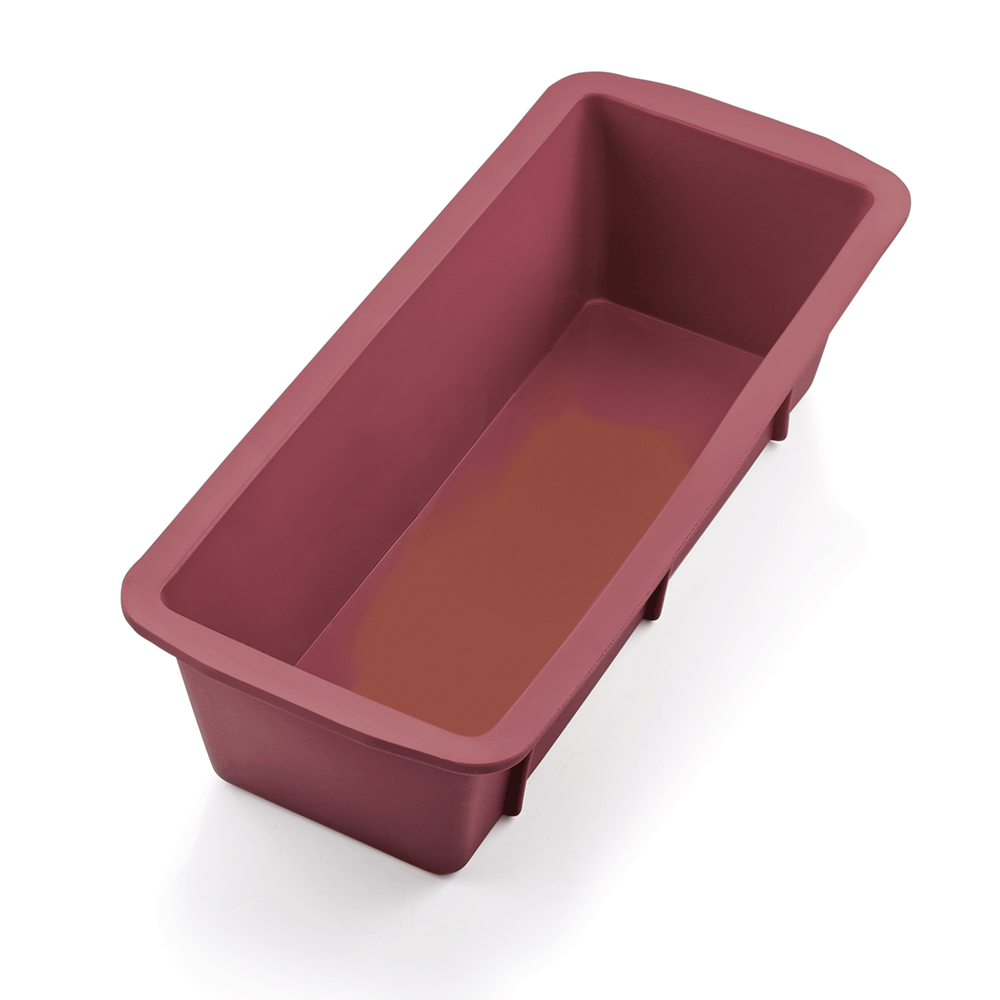 WAS Brot-/Königskuchen BAKEFLEX, 26 x 10 x 7 cm, rot, Silikon