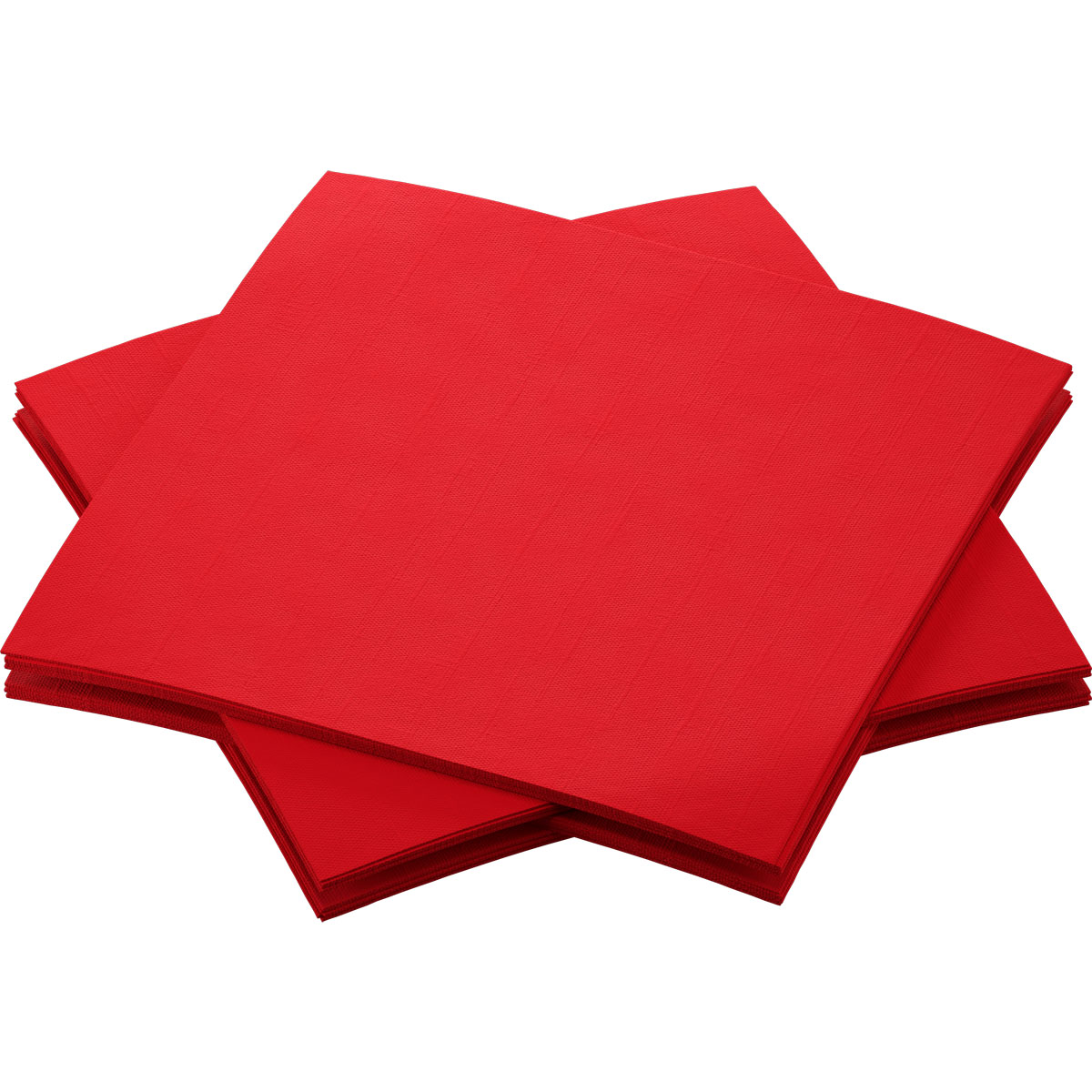 Duni Bio-Dunisoft-Servietten 20 x 20 cm rot