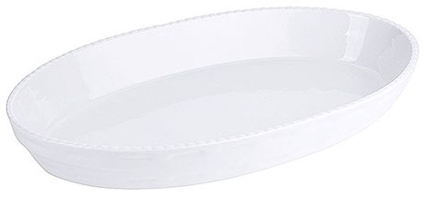 Contacto Backform Porzellan weiß 36,0 x 22,0 x H5,0 cm