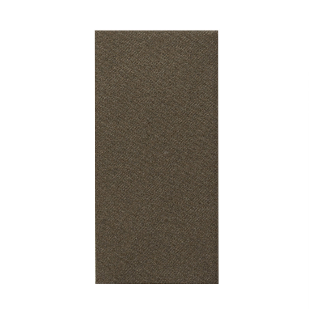 Mank Serviette Basic braun 40 x 40 cm 1/8 Falz