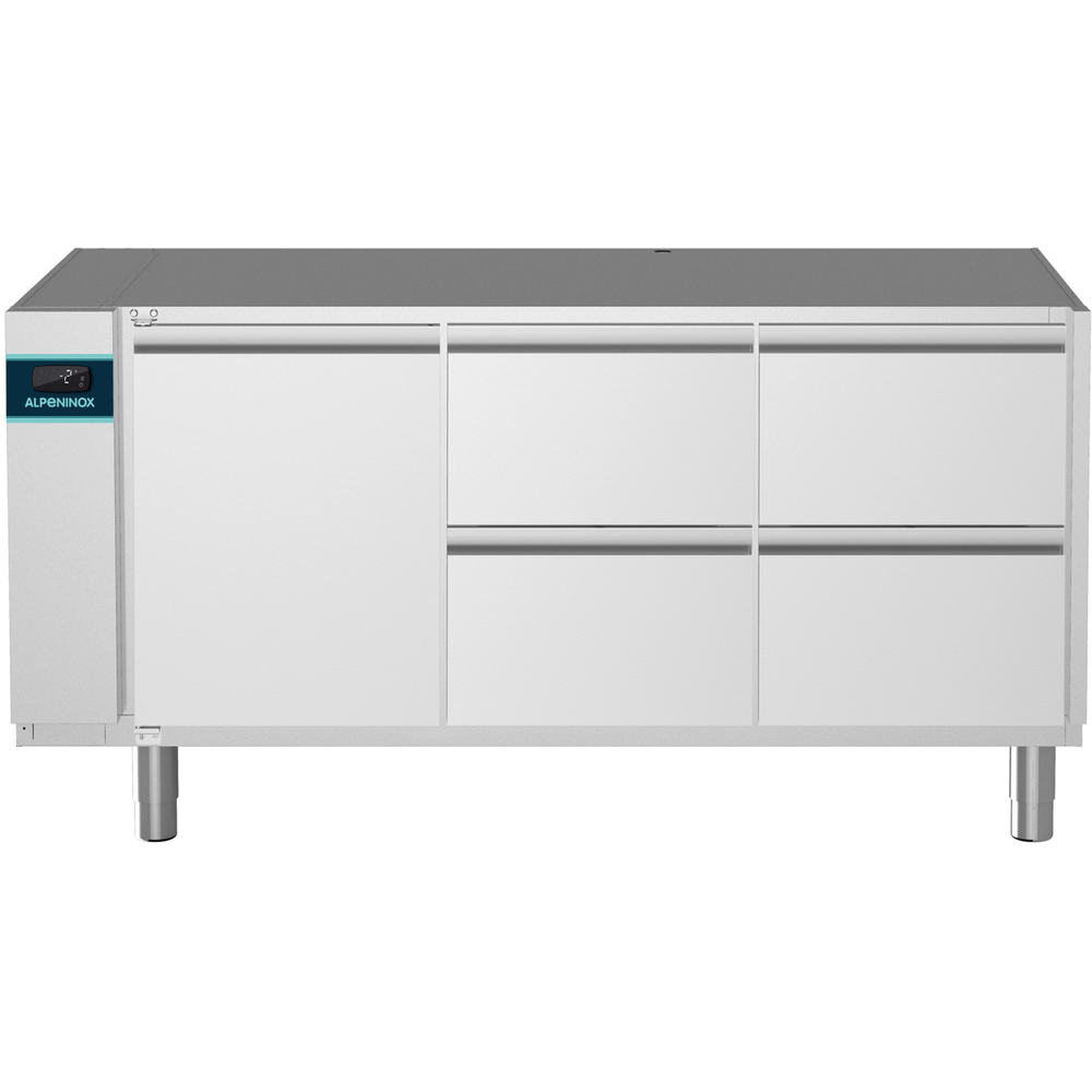 Nordcap Kühltisch, 3 Abteile CLO 650 3-7031