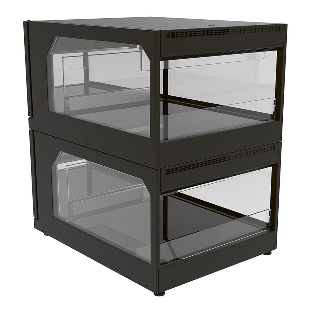 Nordcap Wärmevitrine HOT VARIO 2 BL