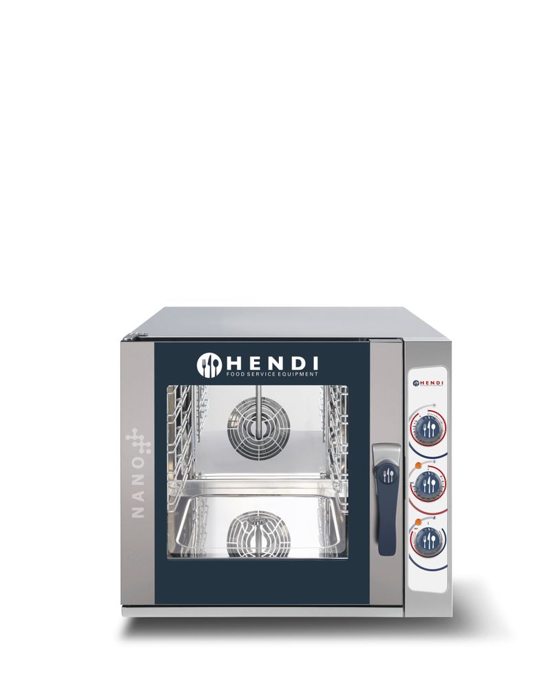 Hendi Kombidämpfer NANO 5x GN2/3, HENDI, 400V/5400W, 699x774x(H)620mm